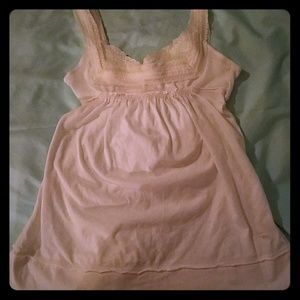 Abercrombie kids tank with laced front
